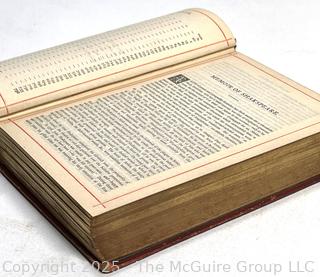 Gilt Decorated The Works of Shakespeare Portrait & Illustrations Book.
