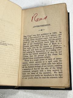 The Lay Of The Last Minstrel By Sir Walter Scott 1836 Book