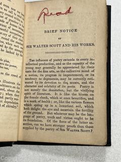 The Lay Of The Last Minstrel By Sir Walter Scott 1836 Book