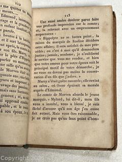 Leather Bound with Gilt Decoration Rosario, Histoire Espagnole, Lille, L. Lefort, 1840. 1st Edition Book. 
