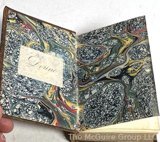 Leather with Marbled Boards 1796 A New Biographical Dictionary Containing a Brief Account of the Lives and Writings by Stephen Jones Book
