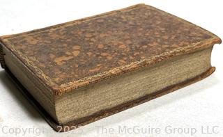 Leather with Marbled Boards 1796 A New Biographical Dictionary Containing a Brief Account of the Lives and Writings by Stephen Jones Book