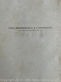 Red Leather with Marbled Boards 1824 Jerusalem Delivered by Tasso 2nd Printing Book. 