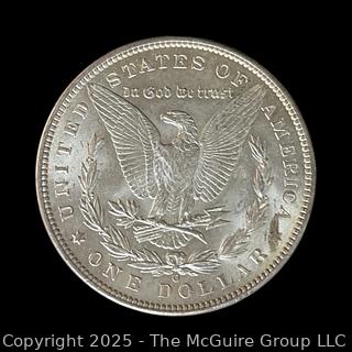 1900 (O) US One Dollar Morgan Head Silver Coin (some luster)