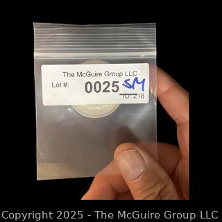 1900 (O) US One Dollar Morgan Head Silver Coin (some luster)