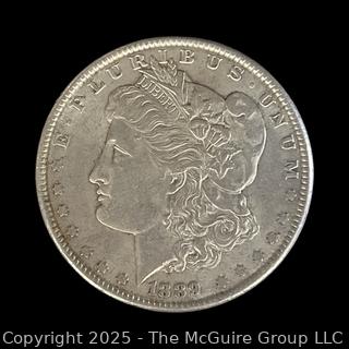 1889 (P) US One Dollar Morgan Head Silver coin 
