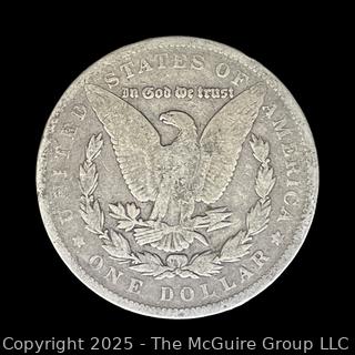 1888 (P) US One Dollar Morgan Head Silver Coin 