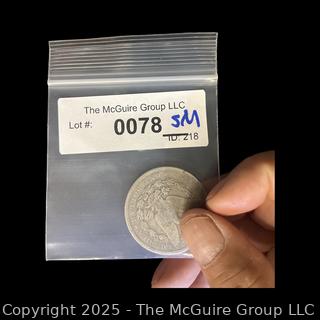 1888 (P) US One Dollar Morgan Head Silver Coin 