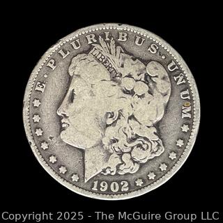 1902 (O) US One Dollar Morgan Head Silver Coin