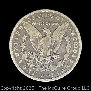 1902 (P) US One Dollar Morgan Head Silver Coin