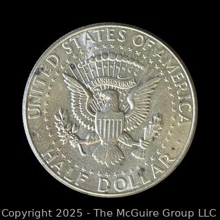 1964 US Kennedy Half Dollar Silver 50 cent coin 