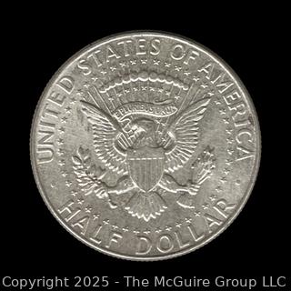 1964 (P) US Kennedy Half Dollar Silver 50 cent coin