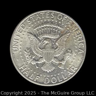 1964 US Kennedy Half Dollar Silver 50 cent coin