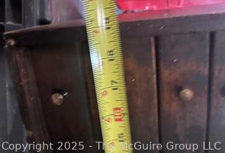 Six (6) Drawer Counter Top General Store Spool or Watchmakers Chest