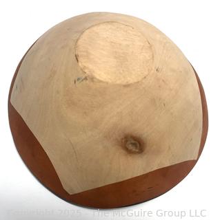 African Wooden Handpainted Decorative Bowl
