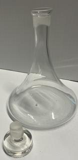Set of Clear Crystal Glassware Including Wedgwood Monarch Goblets and Coupes