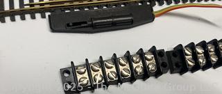 H-O Scale Model Toy Train Tracks and Switch Assortment