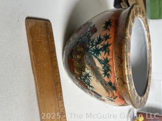 Selection of decorative art pieces