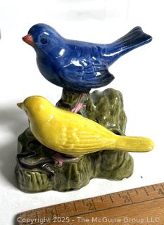 Selection of decorative art pieces
