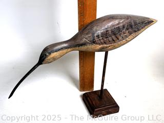 Two (2) Decorative Wood Birds