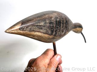 Two (2) Decorative Wood Birds