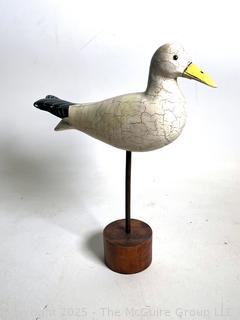 Two (2) Decorative Wood Birds