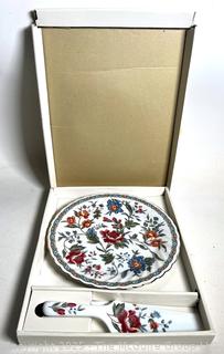 Porcelain Cheese Plate for the Smithsonian in Box