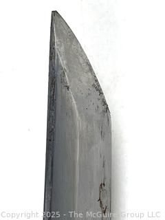 18th Century Edo Period Japanese Handmade Wakizashi Short Sword with Lacquered Scabbard and Sageo