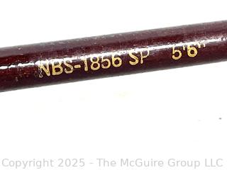 Custom Built Spin Fishing Rod with Cloth Cover NSB 1856.  5' 6".