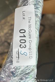 South Bend Black Beauty Boat Fisihgn Rod Two Piece Medium Action Casting Fishing Rod #3345. 7'