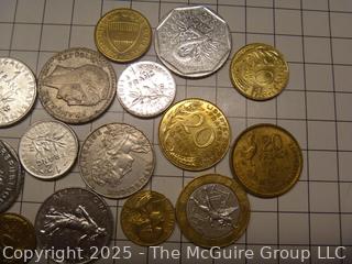 Foreign Coin Lot -France