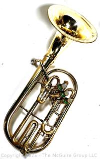 F E Olds & Son Ambassador Horn Made in Fullerton, California with Hard Case