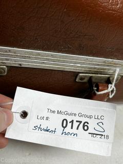 F E Olds & Son Ambassador Horn Made in Fullerton, California with Hard Case