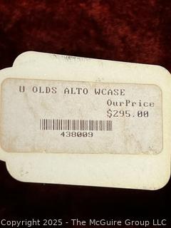 F E Olds & Son Ambassador Horn Made in Fullerton, California with Hard Case
