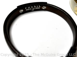 Group of Enamel Bangle Bracelets 