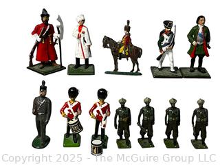 Collection Lead Toy Soldiers Including Britains