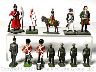 Collection Lead Toy Soldiers Including Britains