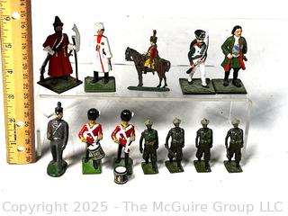 Collection Lead Toy Soldiers Including Britains