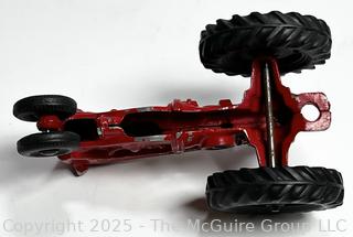 Red Hubley Minneapolis Moline Toy Metal Tractor