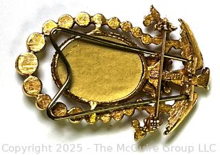 Florenza Pearl Picture Frame Brooch