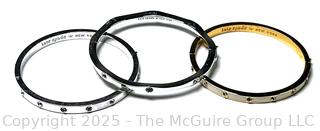Three (3) Kate Spade Enamel Bangle Bracelets