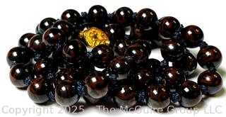 Knotted Bead Necklace