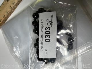Knotted Bead Necklace