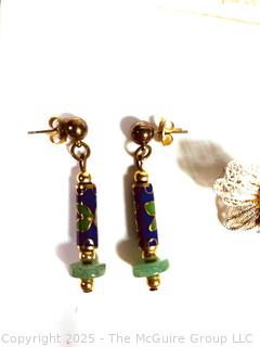 Collection of Costume Jewelry Including Swatch Watch
