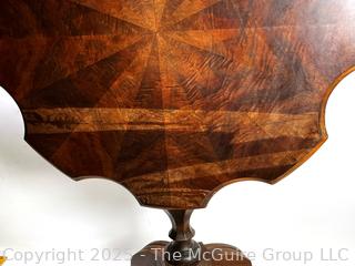 Tilt Top Pedestal Table by Kiel Furniture Company.