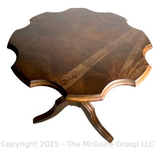 Tilt Top Pedestal Table by Kiel Furniture Company.