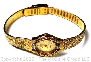 Elgin Gold Toned Ladies Watch. 