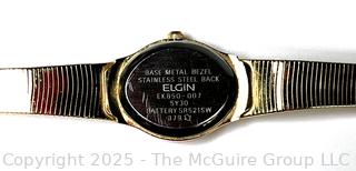 Elgin Gold Toned Ladies Watch. 