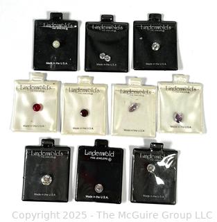 Ten (10) Lindenwold Fine Jewelers Loose Gems