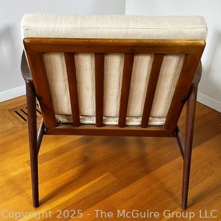 Mid Century Danish Modern Adolf Relling Dokka Møbler Teak Arm Chair {Pickup Location: 311 Chestnut St., Falls Church City, VA 22046}